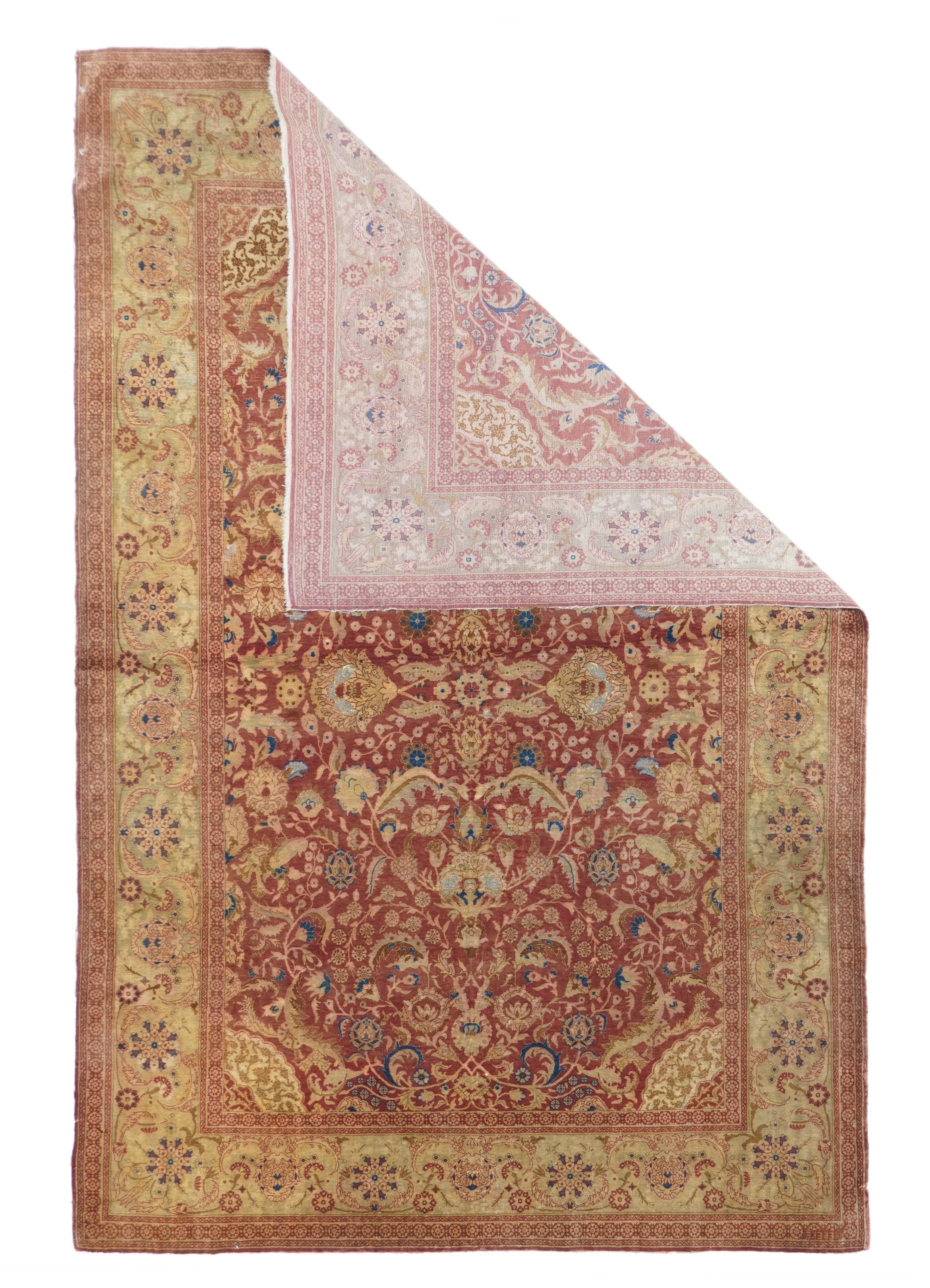 Hereke carpets used to be only produced in Hereke, a coastal town in Turkey, 60 km from Istanbul. The materials used are silk, a combination of wool and cotton and sometimes gold or silver threads[1].

The Ottoman sultan, Abdülmecid I founded the
