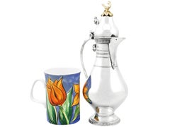 1910s Turkish Silver Coffee Jug
