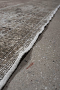 Antique Turkish Sivas Carpet, Earth Tones, circa 1930s