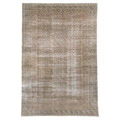 Antique Turkish Sivas Carpet, Earth Tones, circa 1930s
