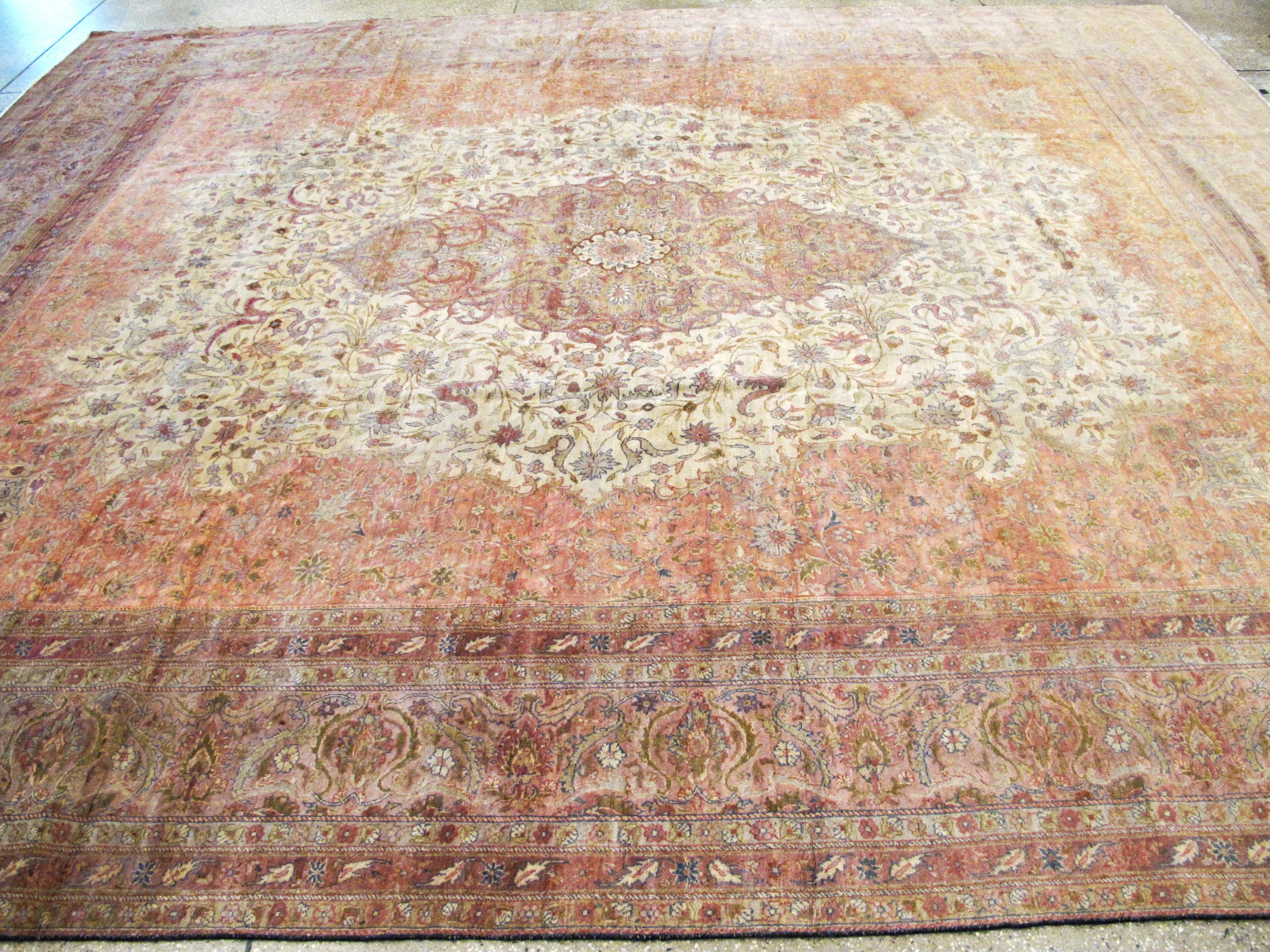 Antique Turkish Sivas Carpet For Sale 3