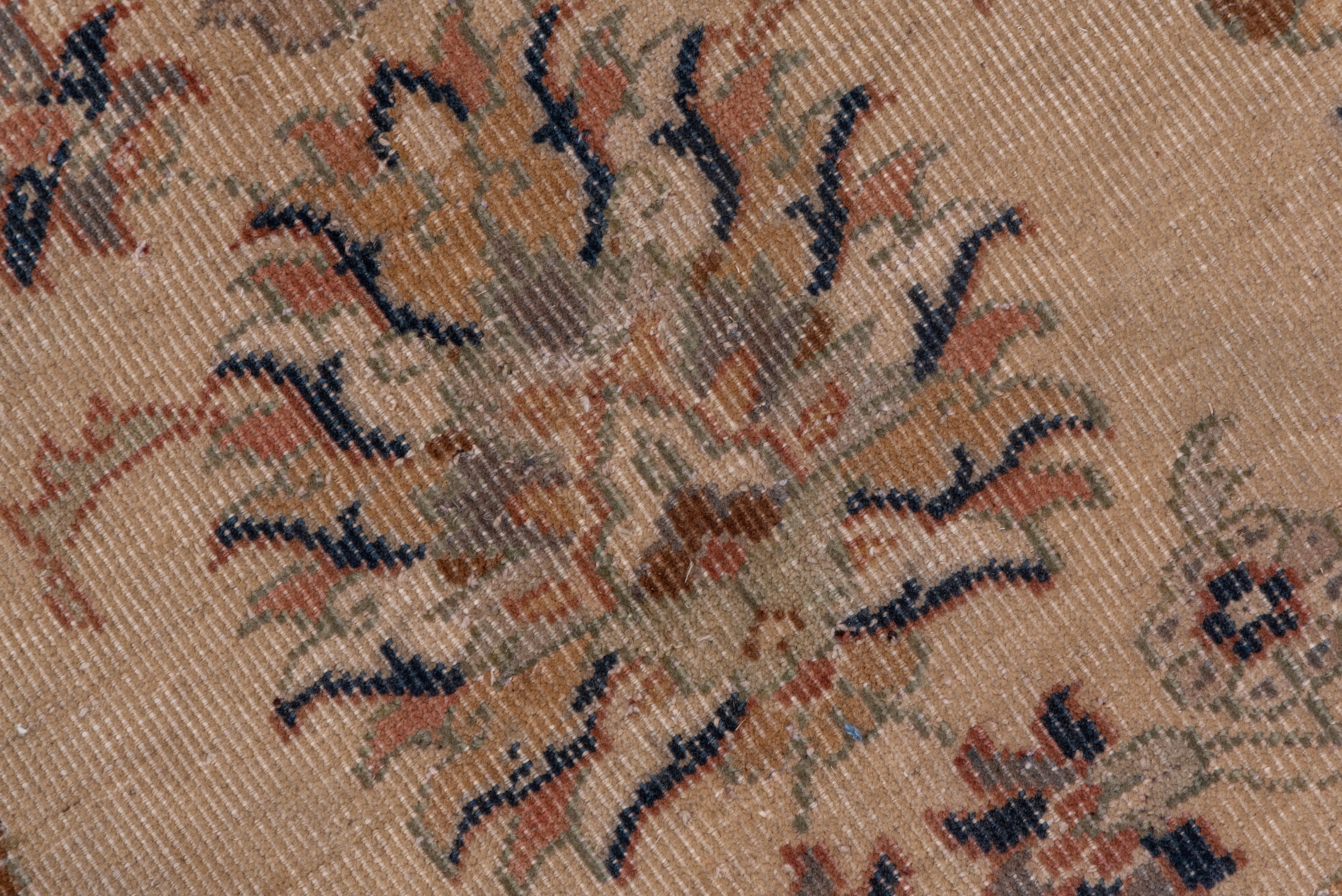 Hand-Knotted Antique Turkish Sivas Carpet