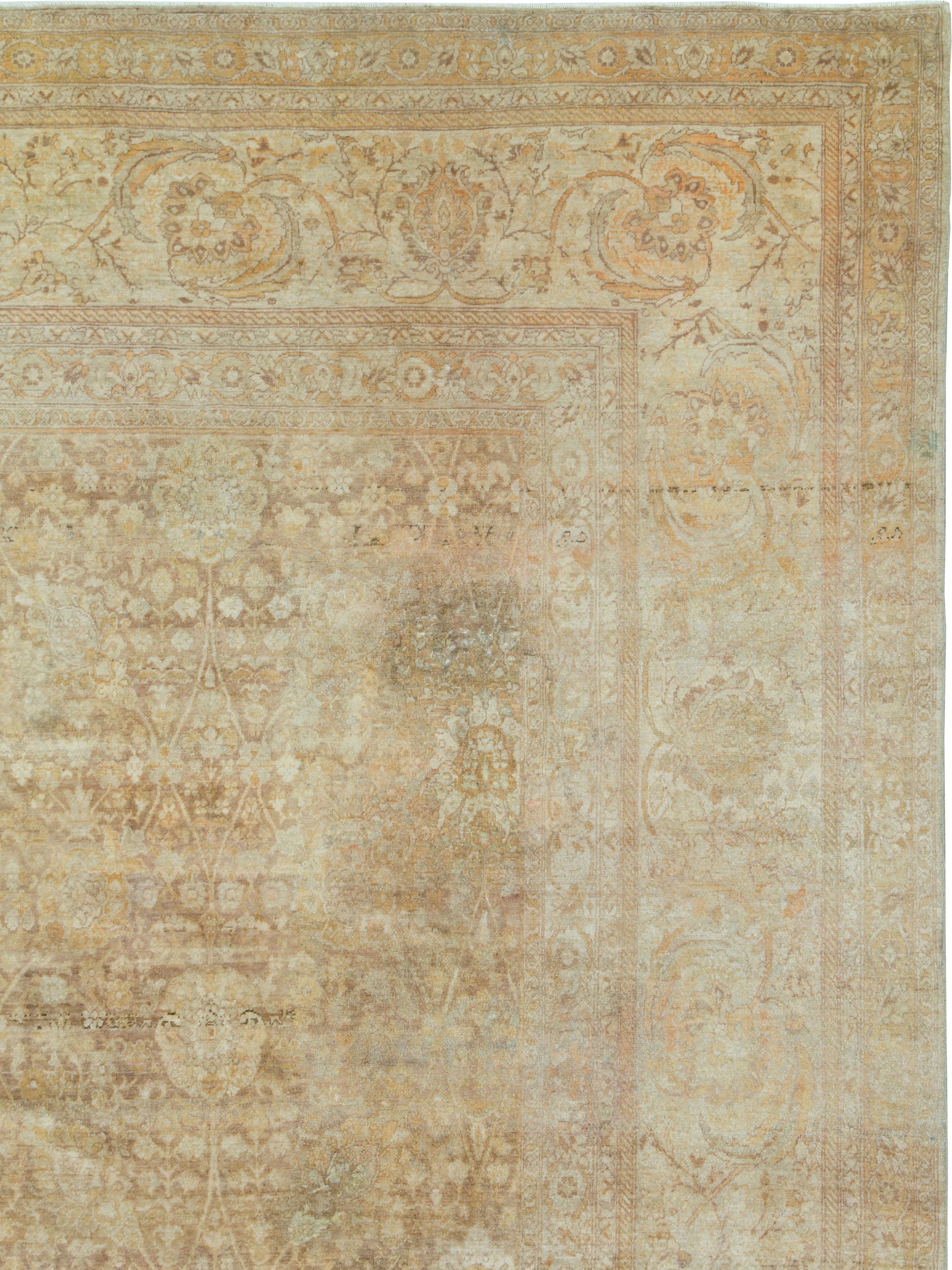 Persian Antique Turkish Sivas Carpet For Sale