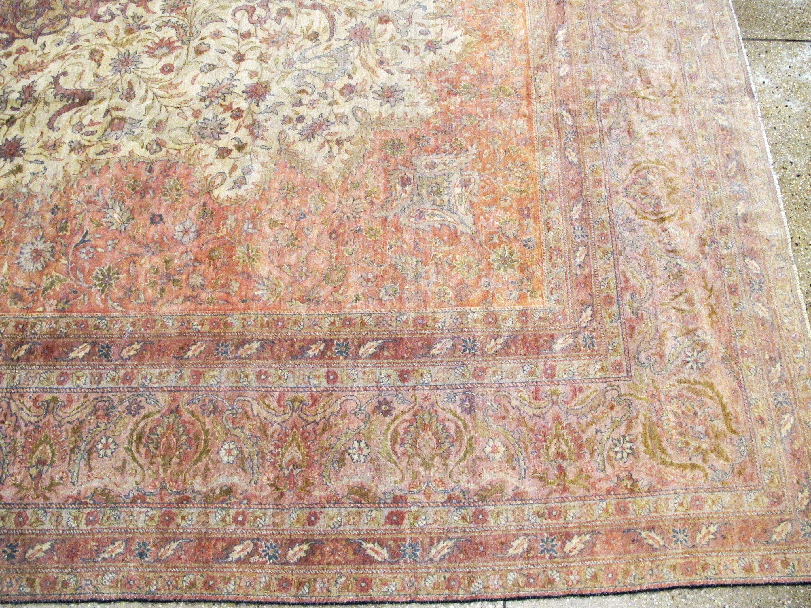 Antique Turkish Sivas Carpet For Sale 2