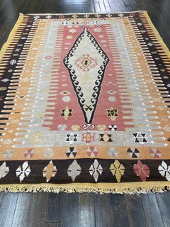 Antique Turkish Sivas Kilm circa 1900