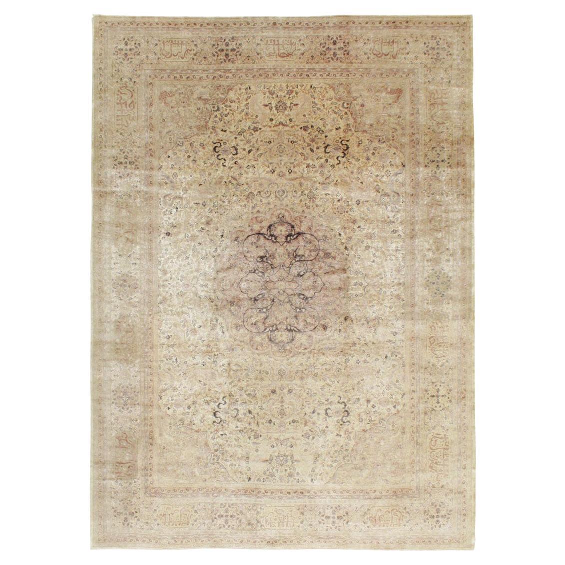 Antique Turkish Sivas Room Size Carpet