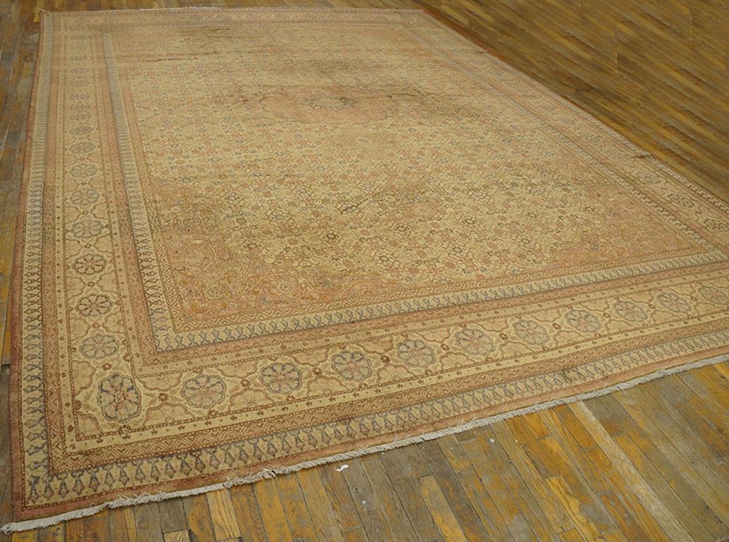 Tabriz Early 20th Century Turkish Sivas Carpet ( 11' x 15'2