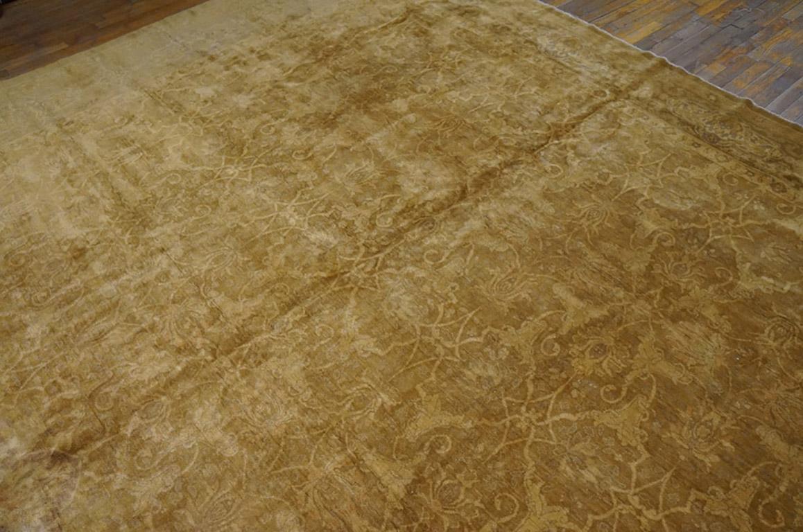 Wool Early 20th Century Turkish Sivas Carpet ( 11' x 22'8