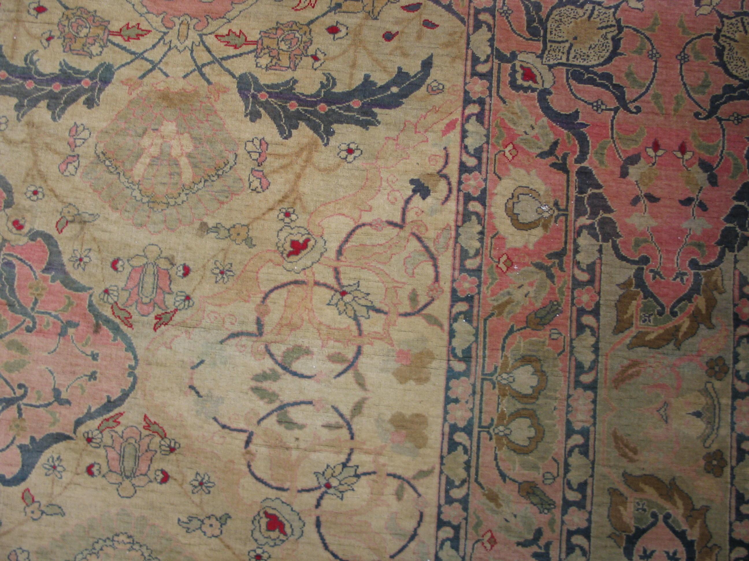 1920s Turkish Sivas Carpet ( 9'3