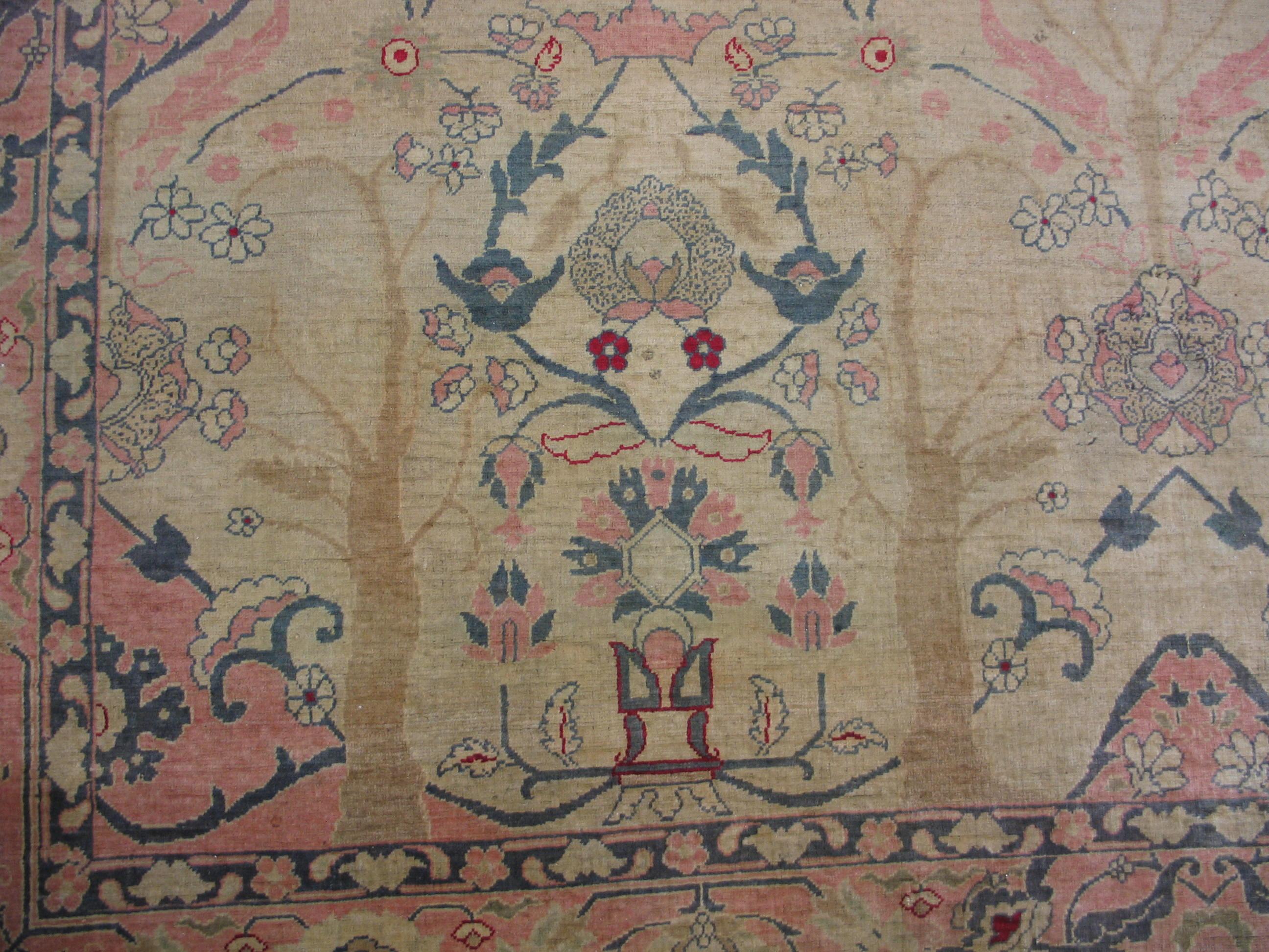 1920s Turkish Sivas Carpet ( 9'3