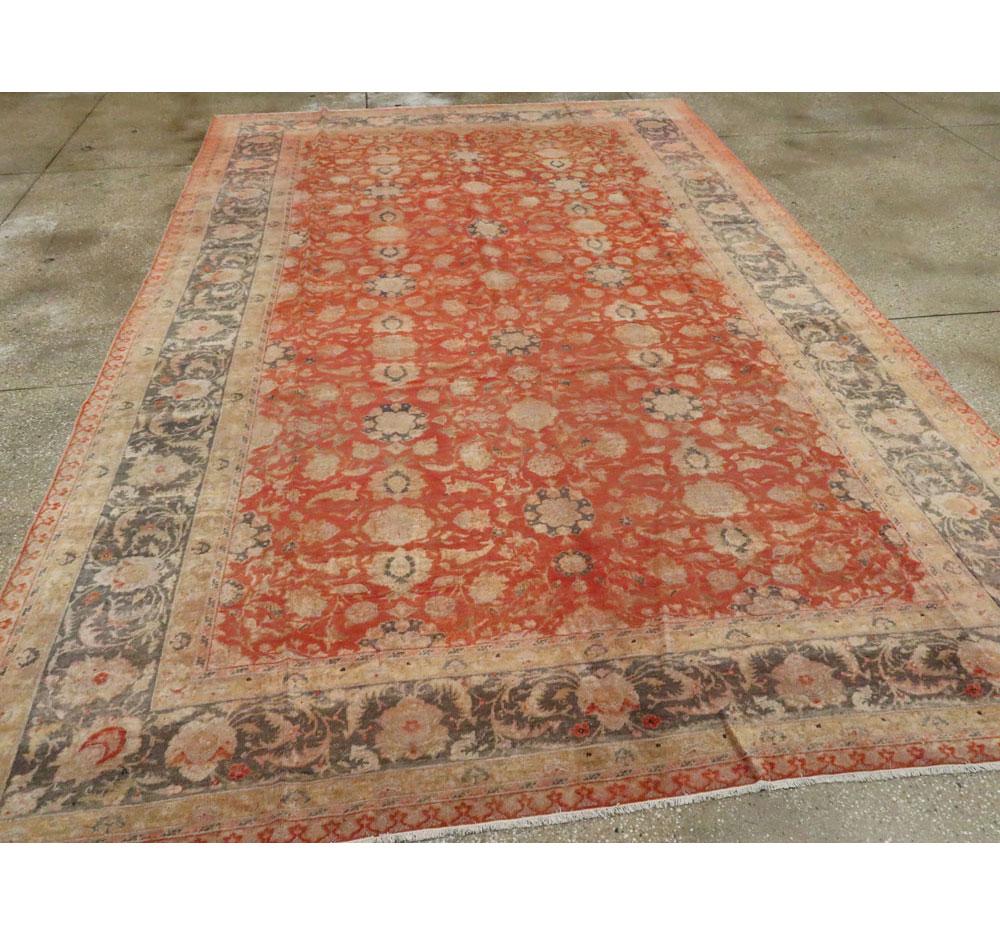 Antiker türkischer Sivas-Teppich (Handgeknüpft) im Angebot