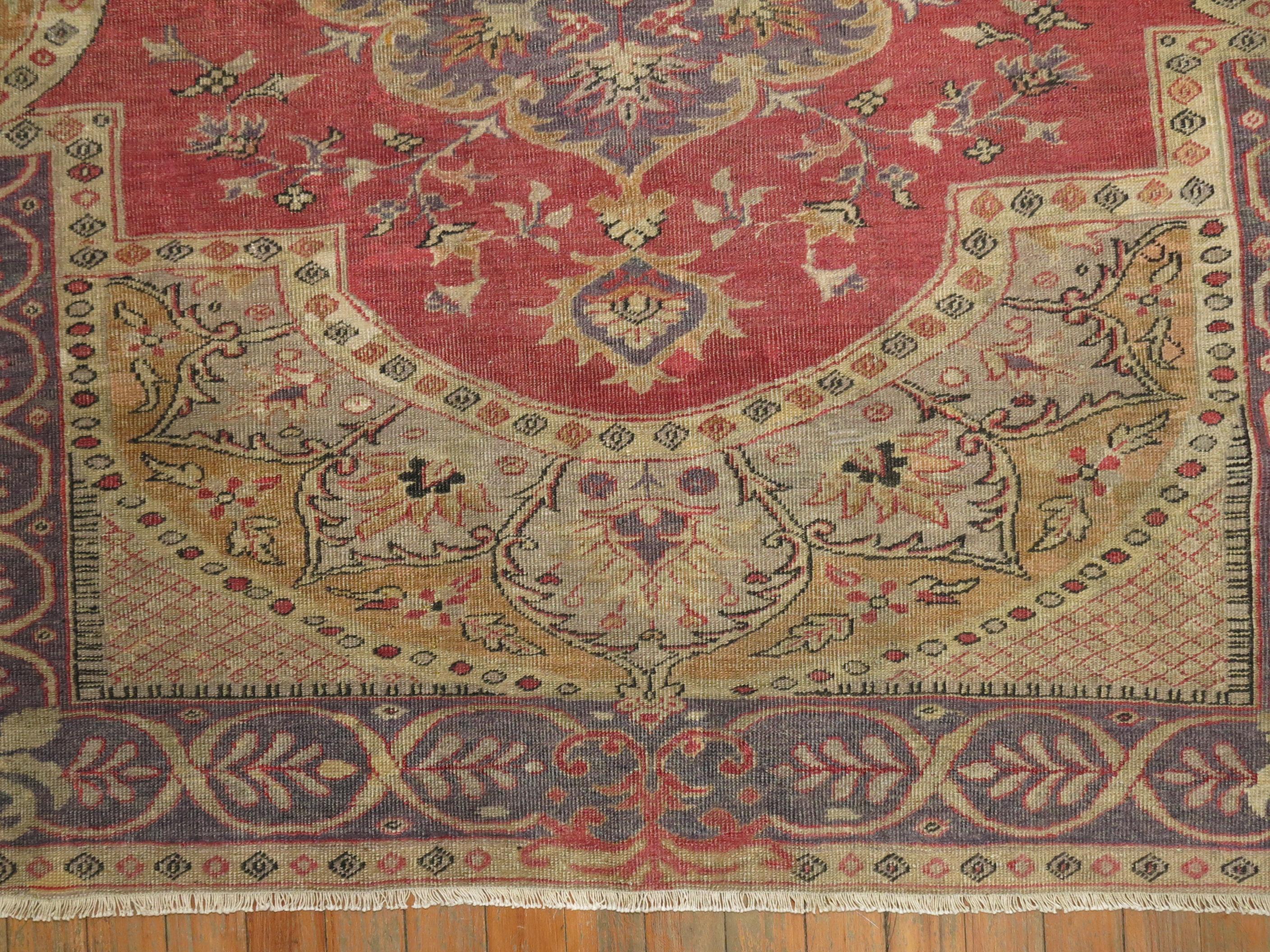 Antiker türkischer Sivas-Teppich (Handgeknüpft) im Angebot