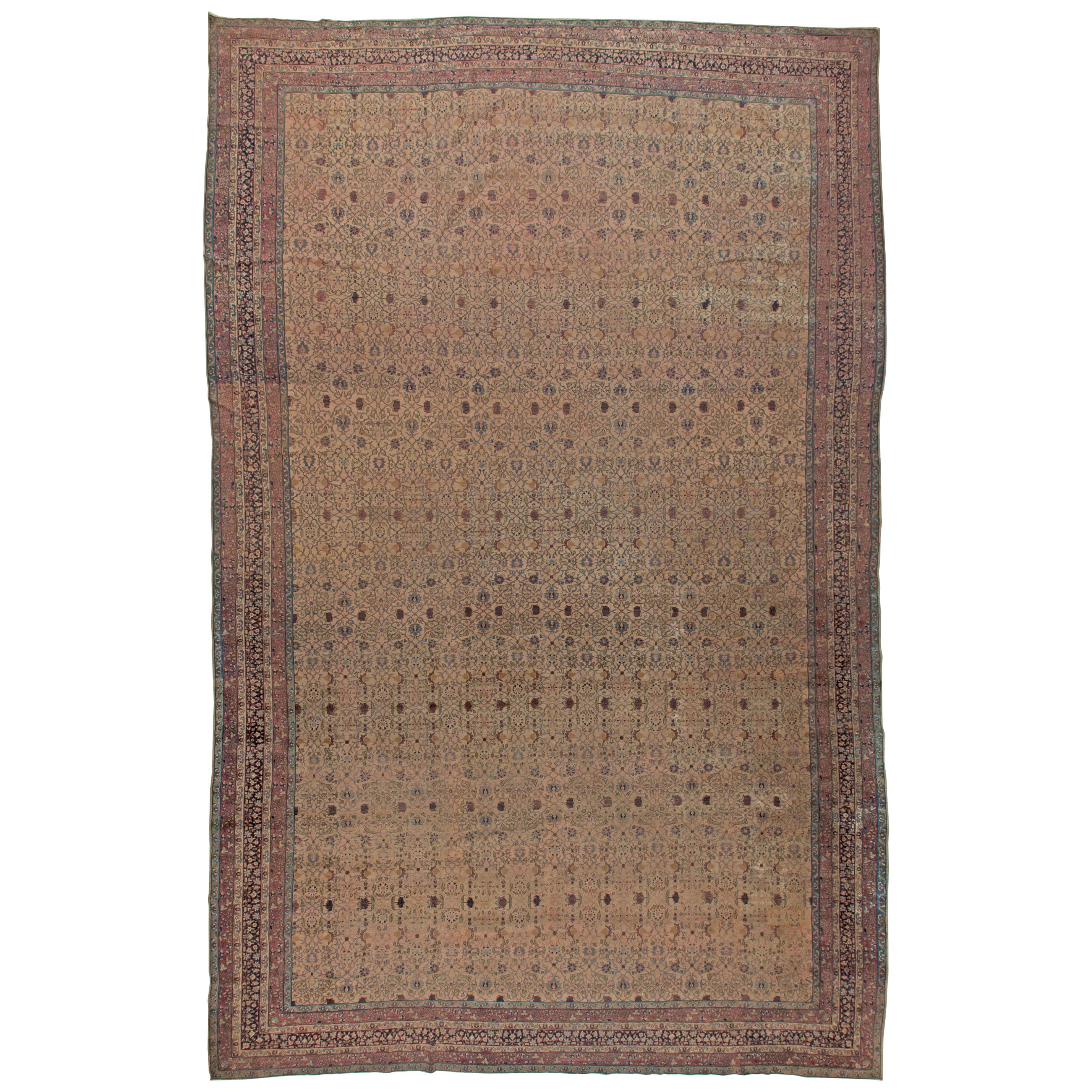 Doris Leslie Blau Authentic Turkish Sivas Handmade Wool Rug