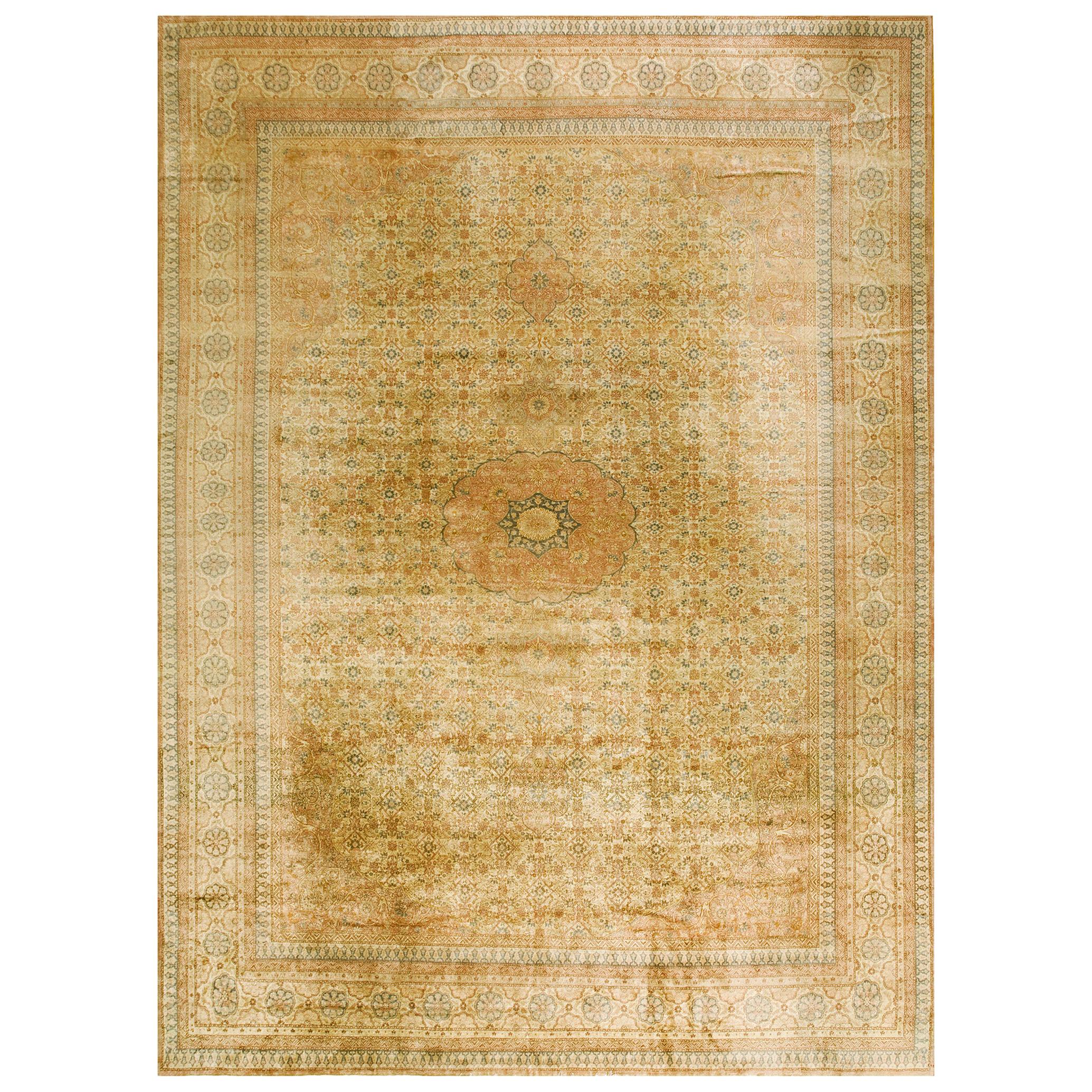 Tapis turc Sivas du début du 20ème siècle ( 11' x 15'2" x 335 x 462 )