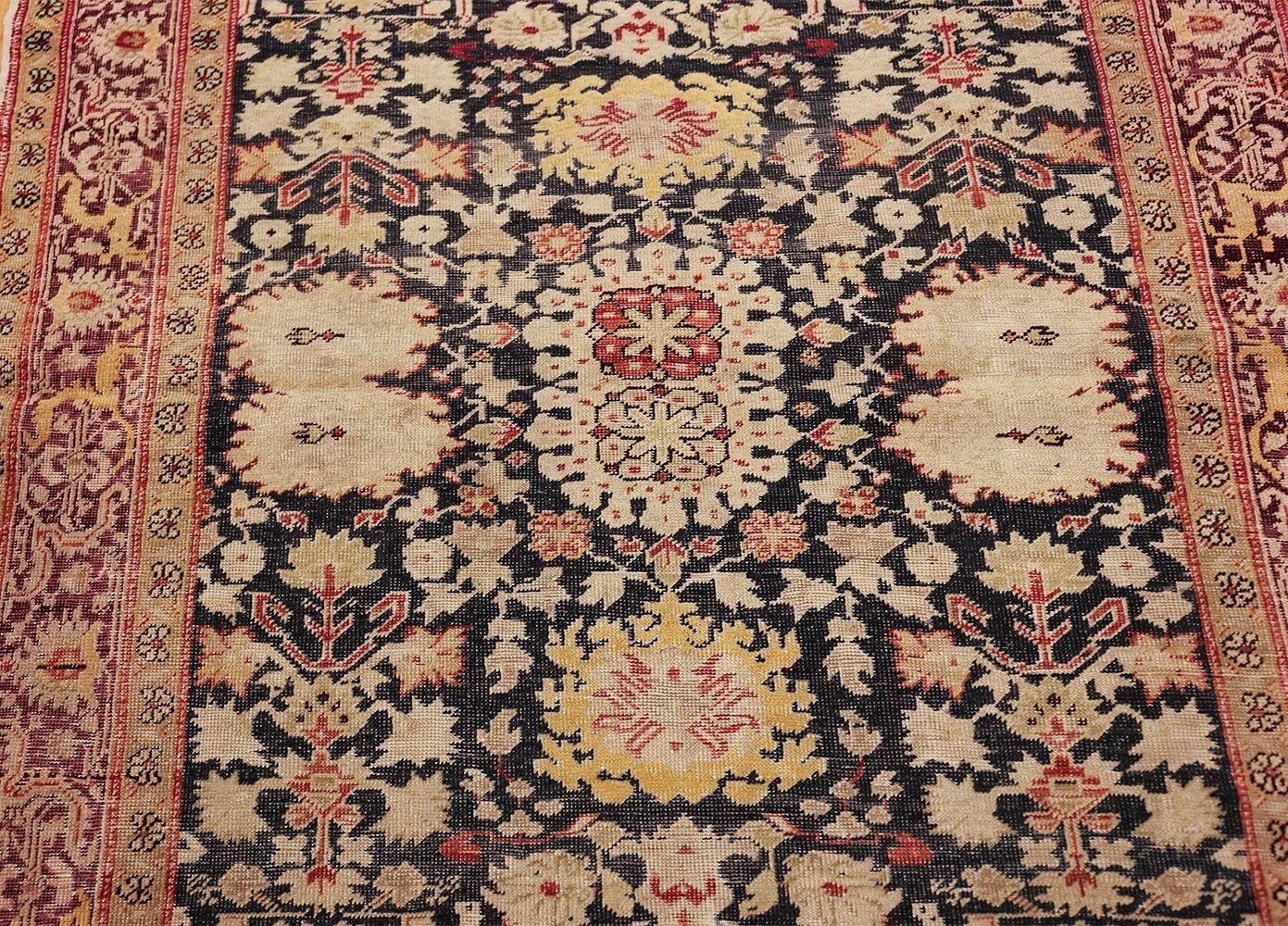 Tribal Antique Turkish Sivas Rug. Size: 4 ft 3 in x 5 ft 8 in For Sale