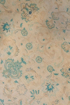 Antique Turkish Sivas Rug with Green Accents