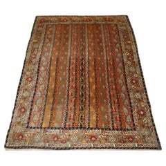 Antique Turkish Sivas Workshop Rug of Shawl Design, circa 1880