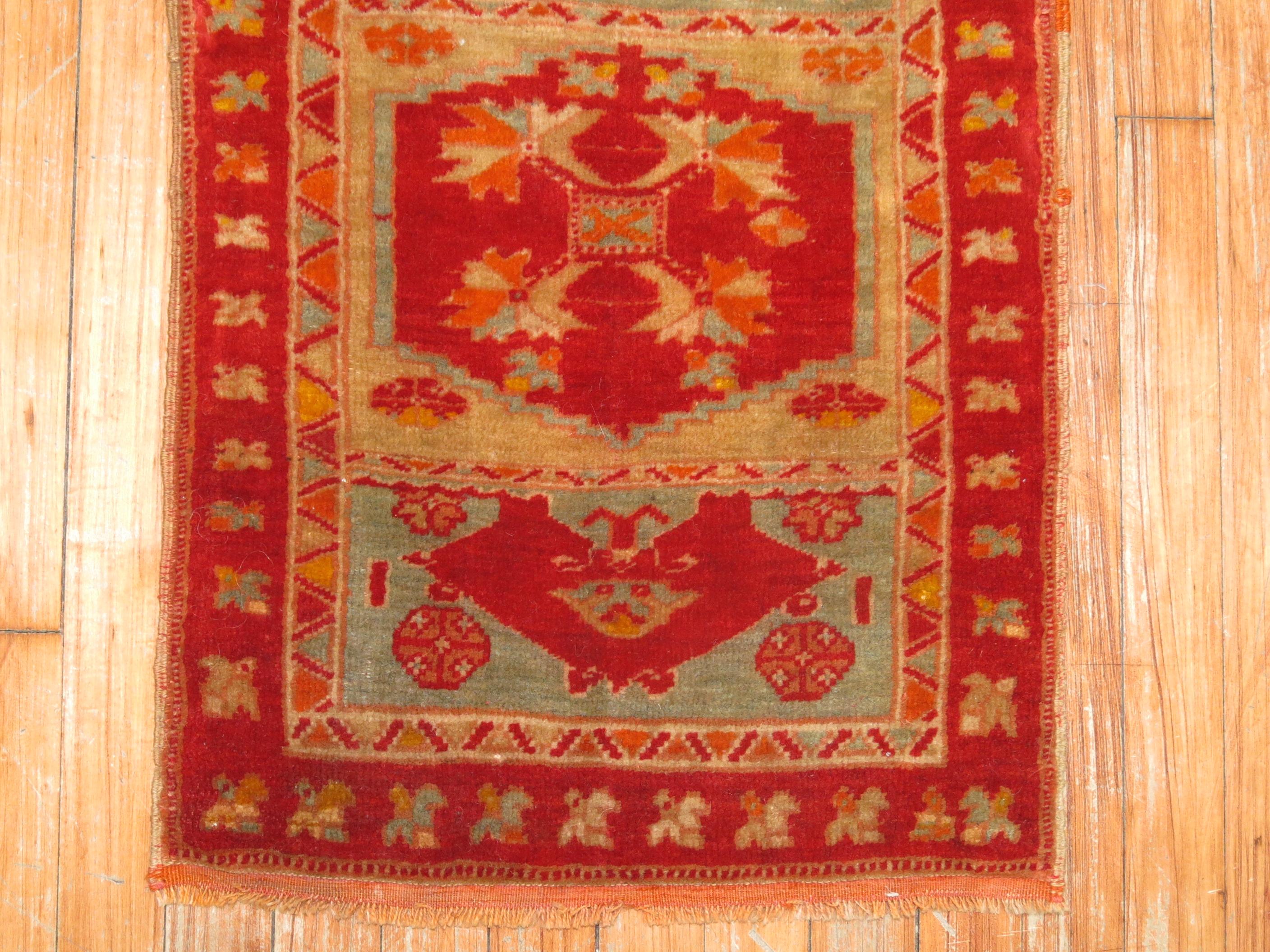 Super quality early 20th century Turkish Sivas rug.