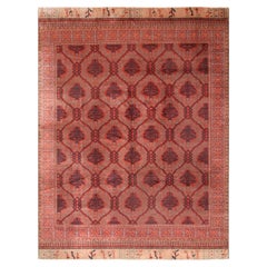 Nazmiyal Collection Antique Turkish Smyrna Area Rug. 10 ft 5 in x 13 ft 9 in