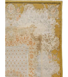 Antique Turkish Souf Hereke Rug