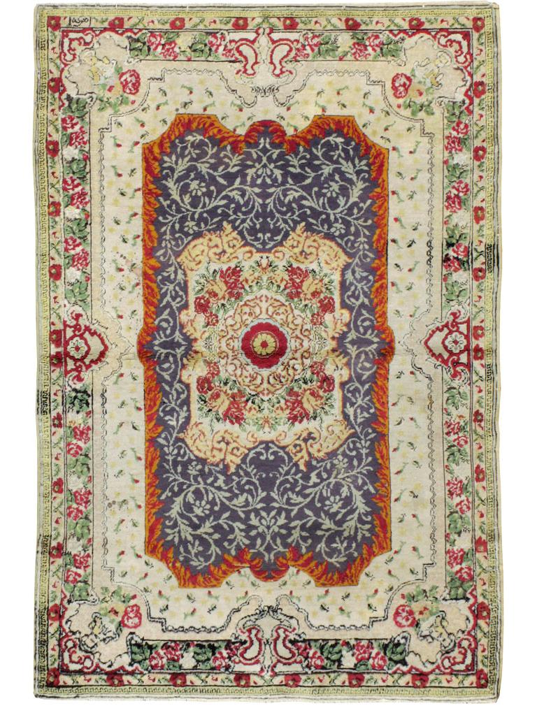 Tapis turc ancien Souf Hereke