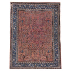 Antique Turkish Sparta Area Rug, Georgian Style Meets Relaxed Refinement