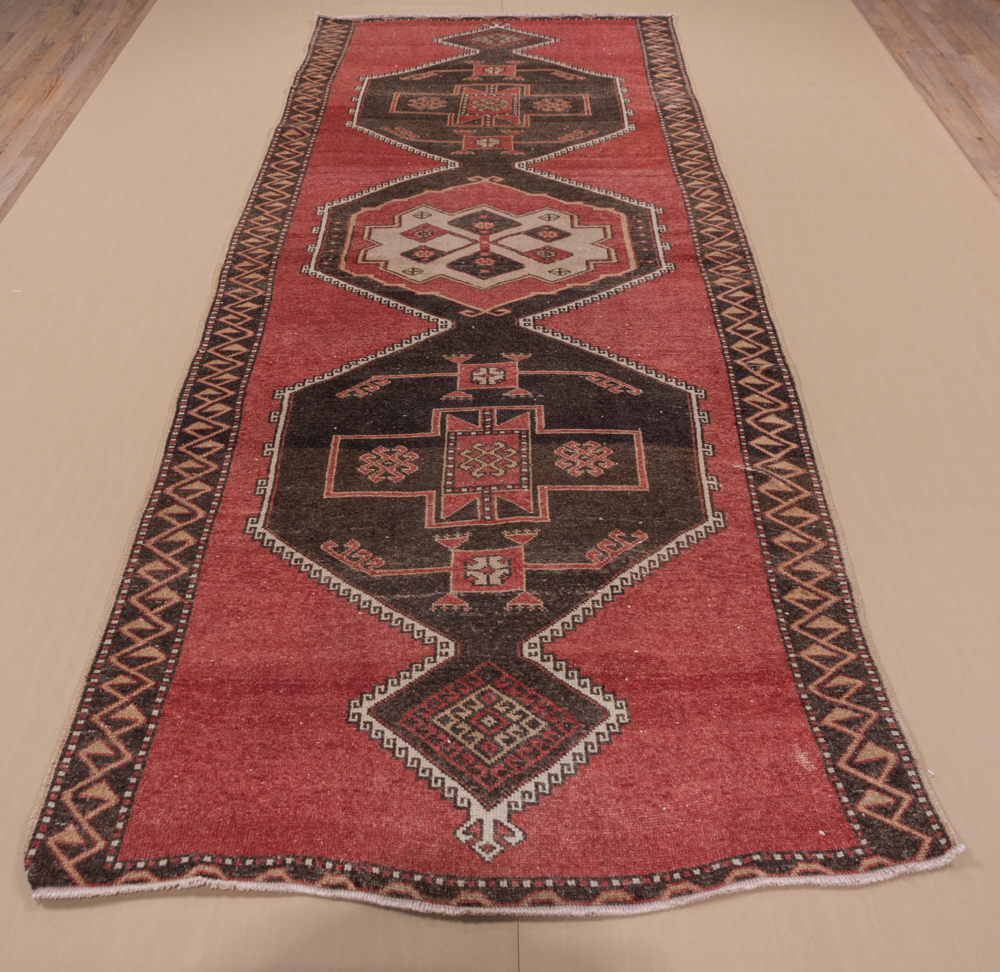 Wool Antique Turkish Sparta Oushak 1940 For Sale