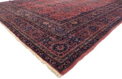 Antique Turkish Sparta Palace Size Rug with Luxe Regency Venetian Style