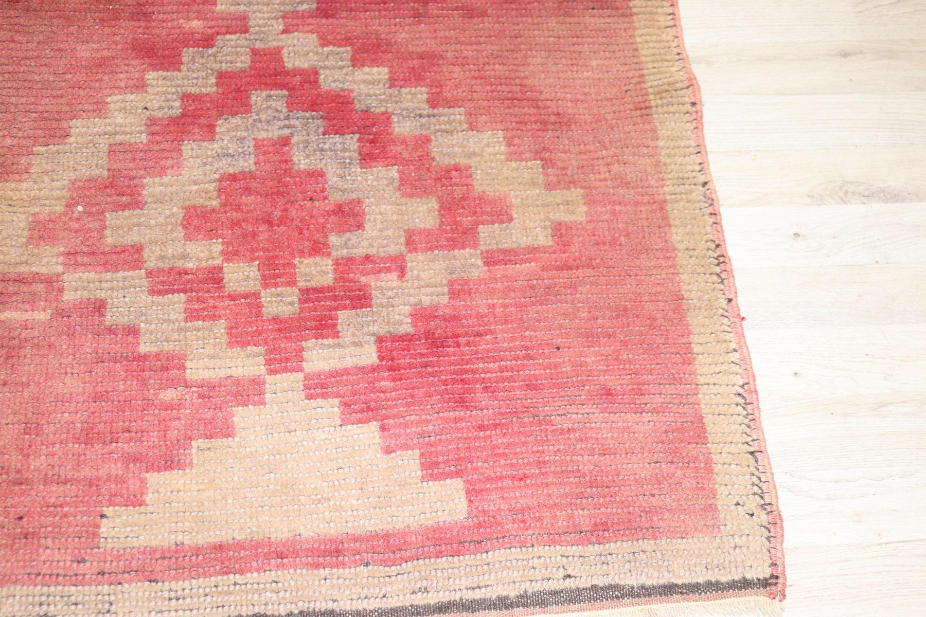 Italian Antique Turkish Sparta Rug For Sale