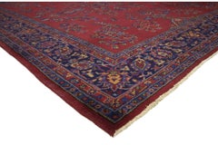 Antique Turkish Sparta Rug, Victorian Exuberance Meets Baroque Opulence