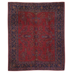 Antique Turkish Sparta Rug, Victorian Exuberance Meets Baroque Opulence