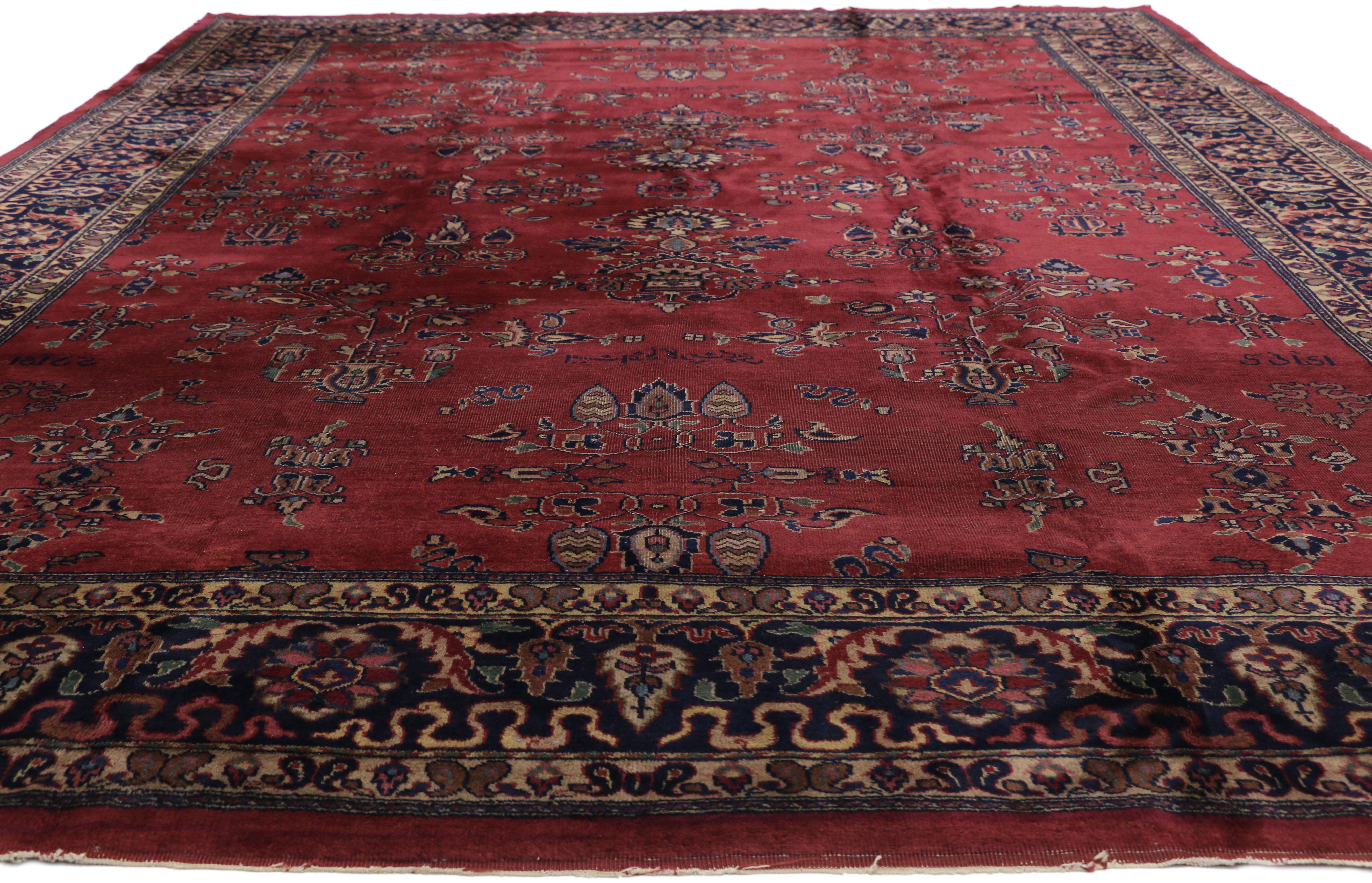Antiker türkischer Sparta-Teppich im viktorianischen Regency-Stil (Viktorianisch) im Angebot
