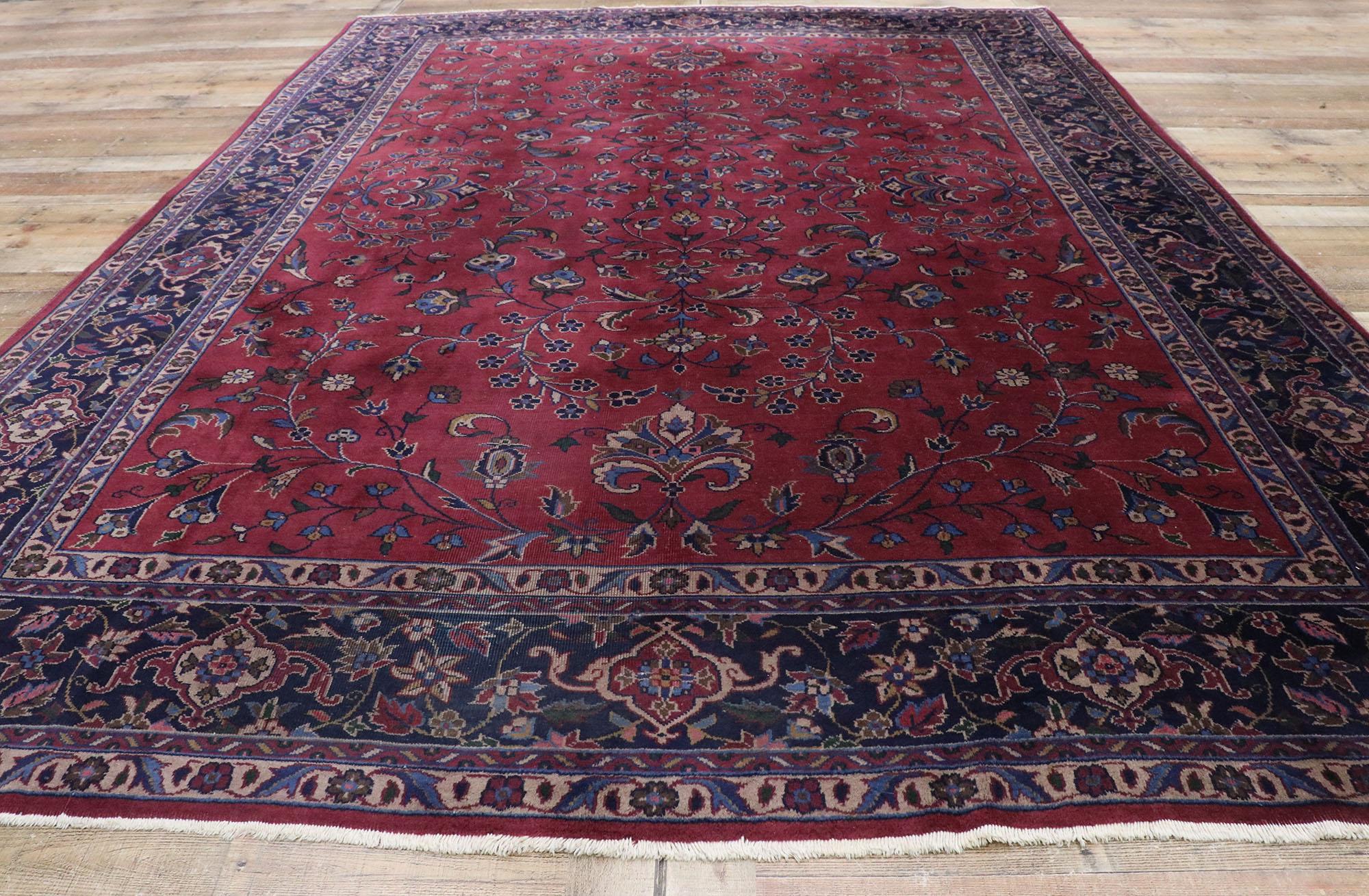 Antique Turkish Sparta Rug with Modern Victorian Style 6