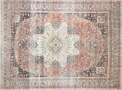 Antique Turkish Swaz Rug - 9'8" x 13'