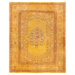 Antique Turkish Ushak Rug, circa 1880s