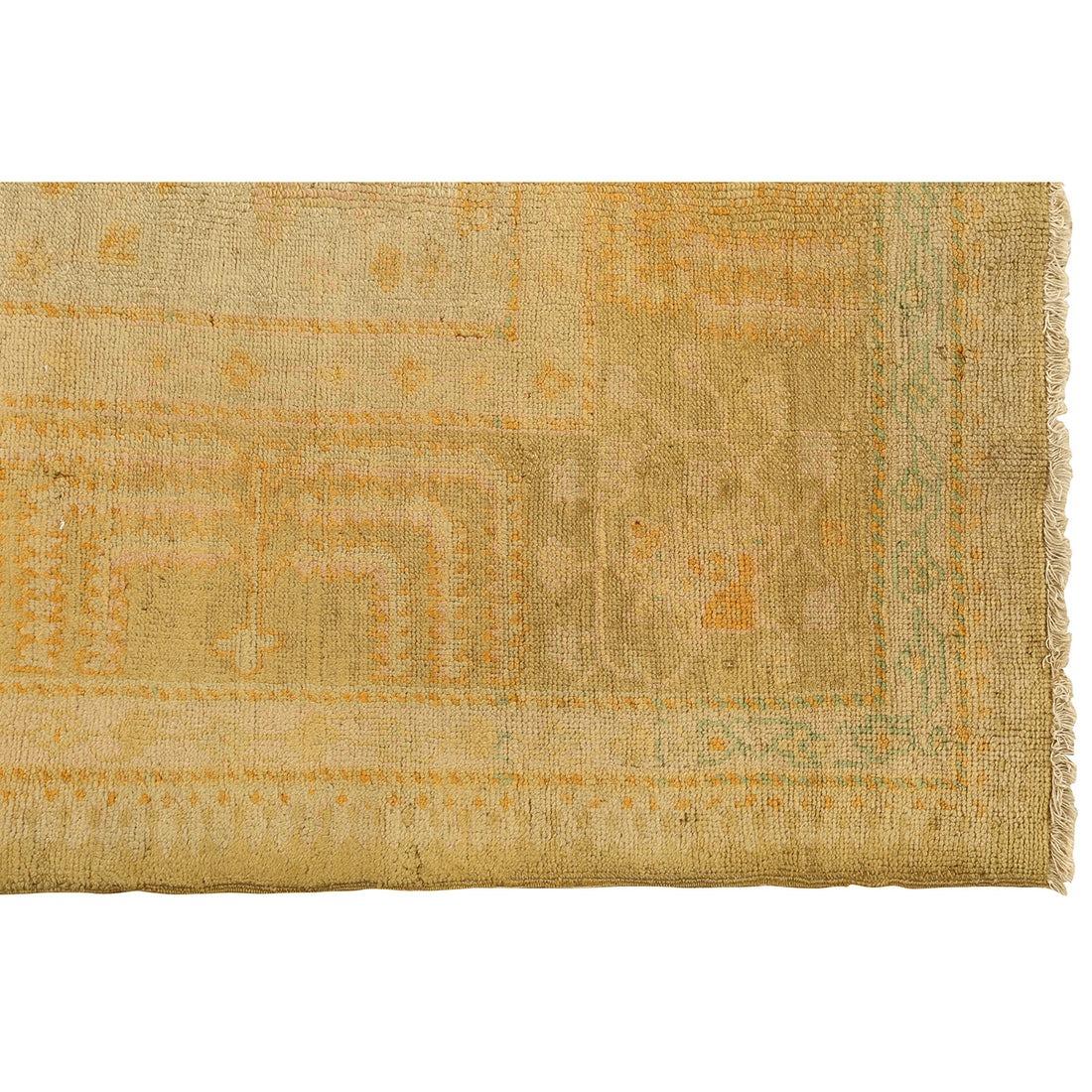 Antiker türkischer Ushak-Teppich - Größe: 8'8x6'7 (Türkisch) im Angebot