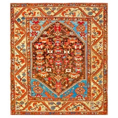 Early 19th Century Turkish Anatolian Kula Carpet ( 4'6" x 5'2" - 137 x 158 )