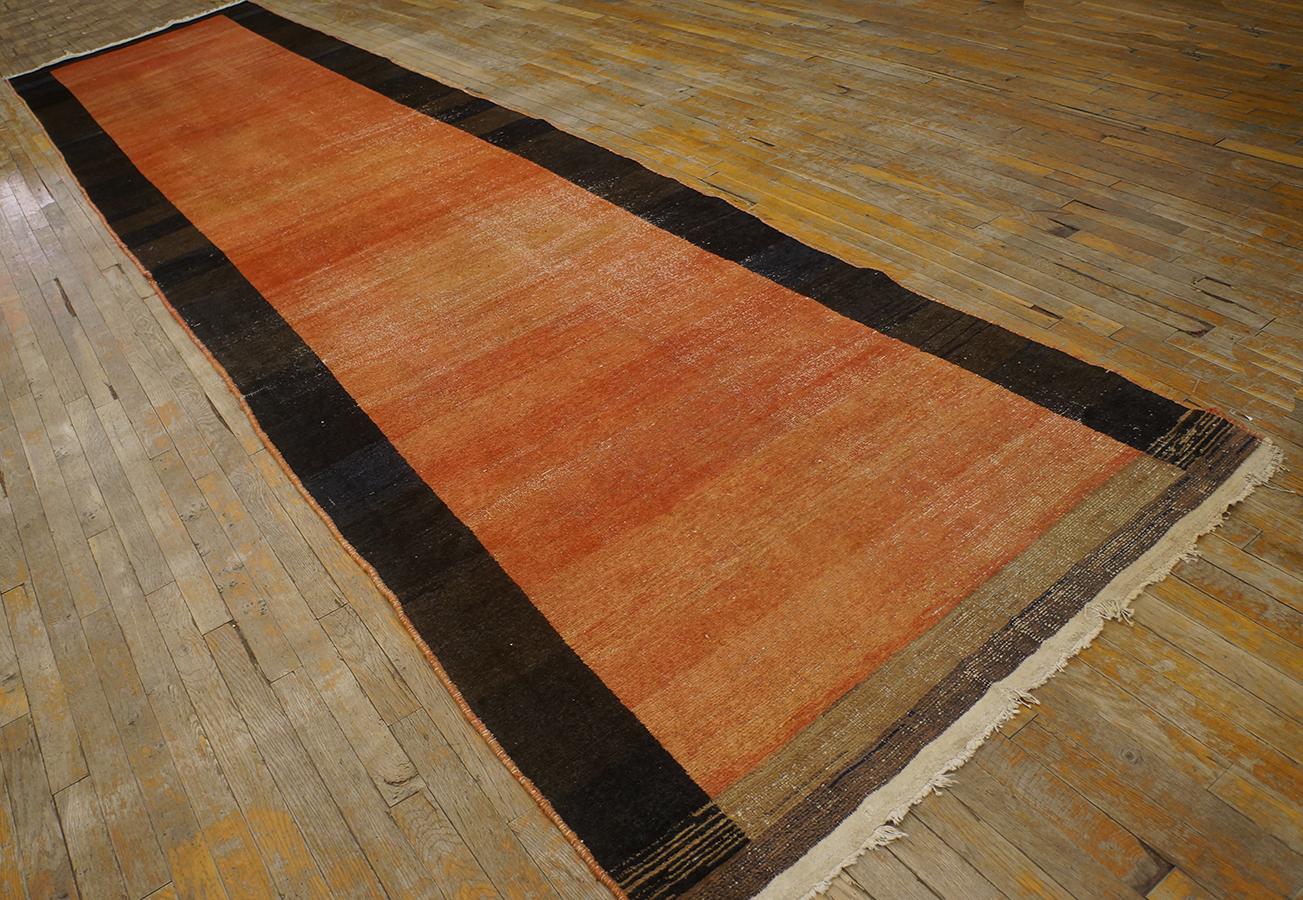 Hand-Knotted Mid 20th Century Turkish Anatolian Carpet ( 4'3
