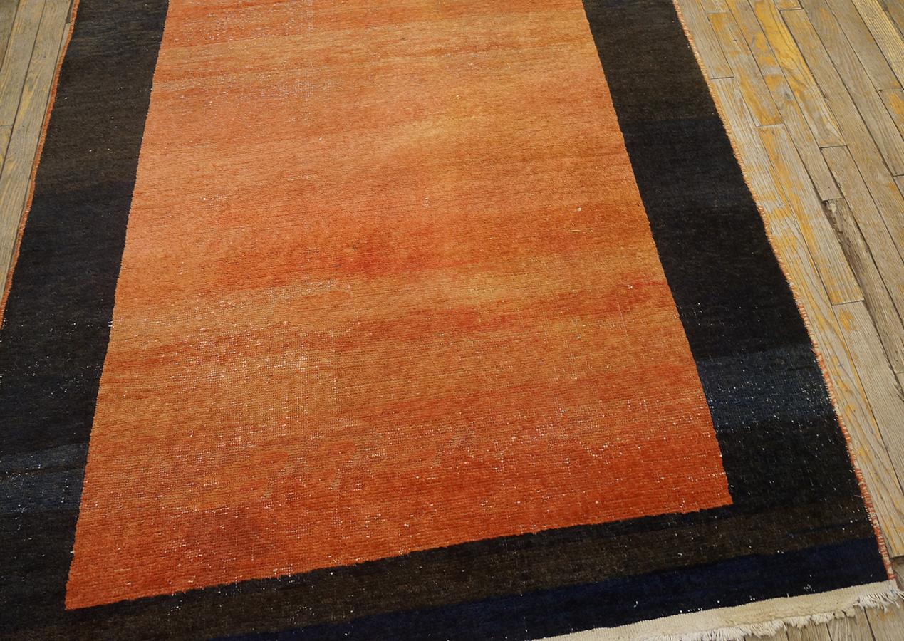 Wool Mid 20th Century Turkish Anatolian Carpet ( 4'3