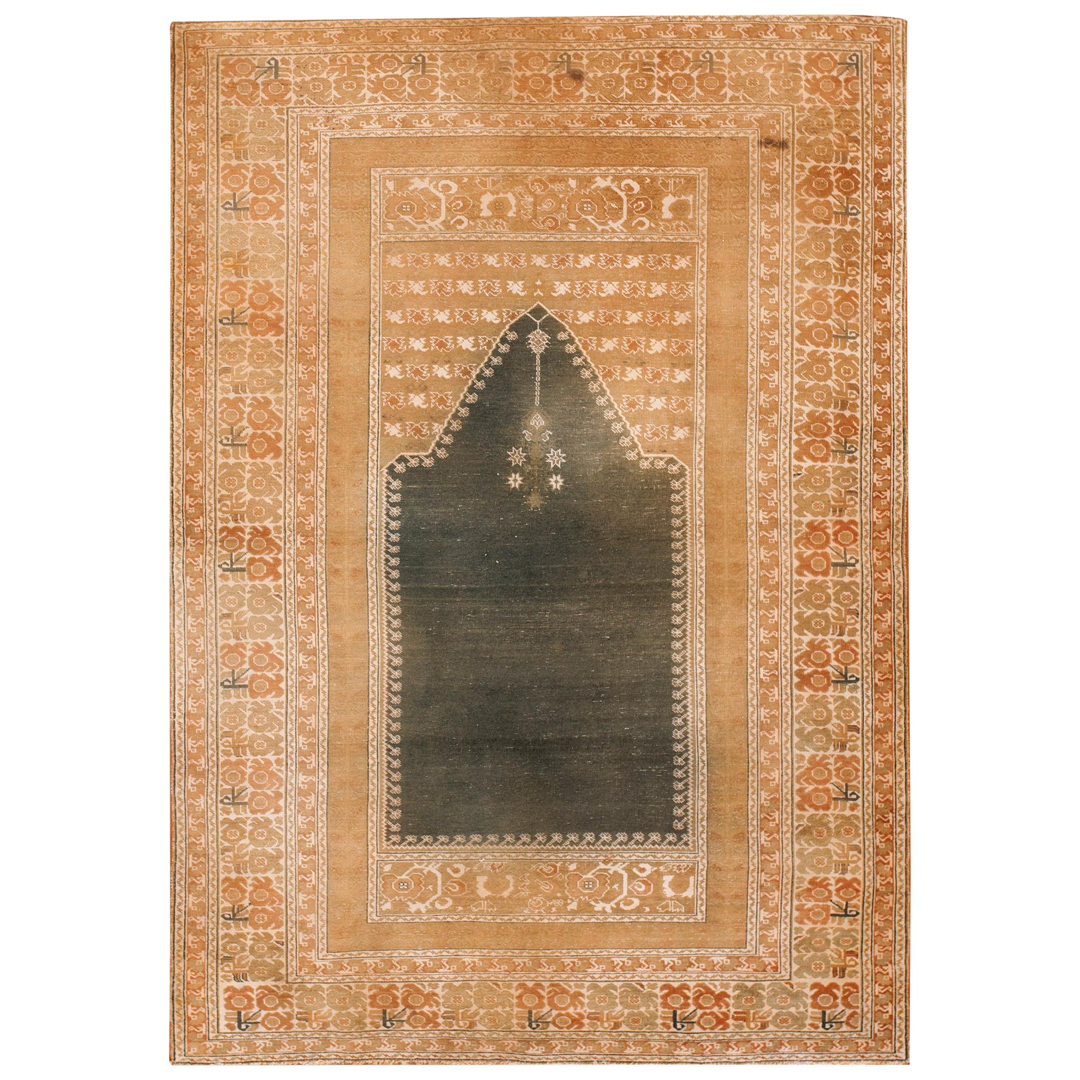 Antique Turkish Village Rug For Sale at 1stDibs