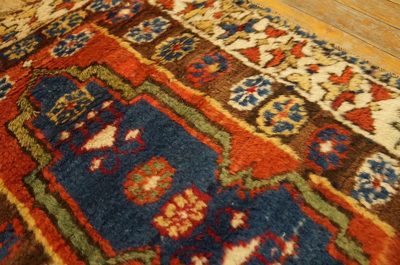 Antique Turkish Village Yastik Rug In Good Condition For Sale In New York, NY
