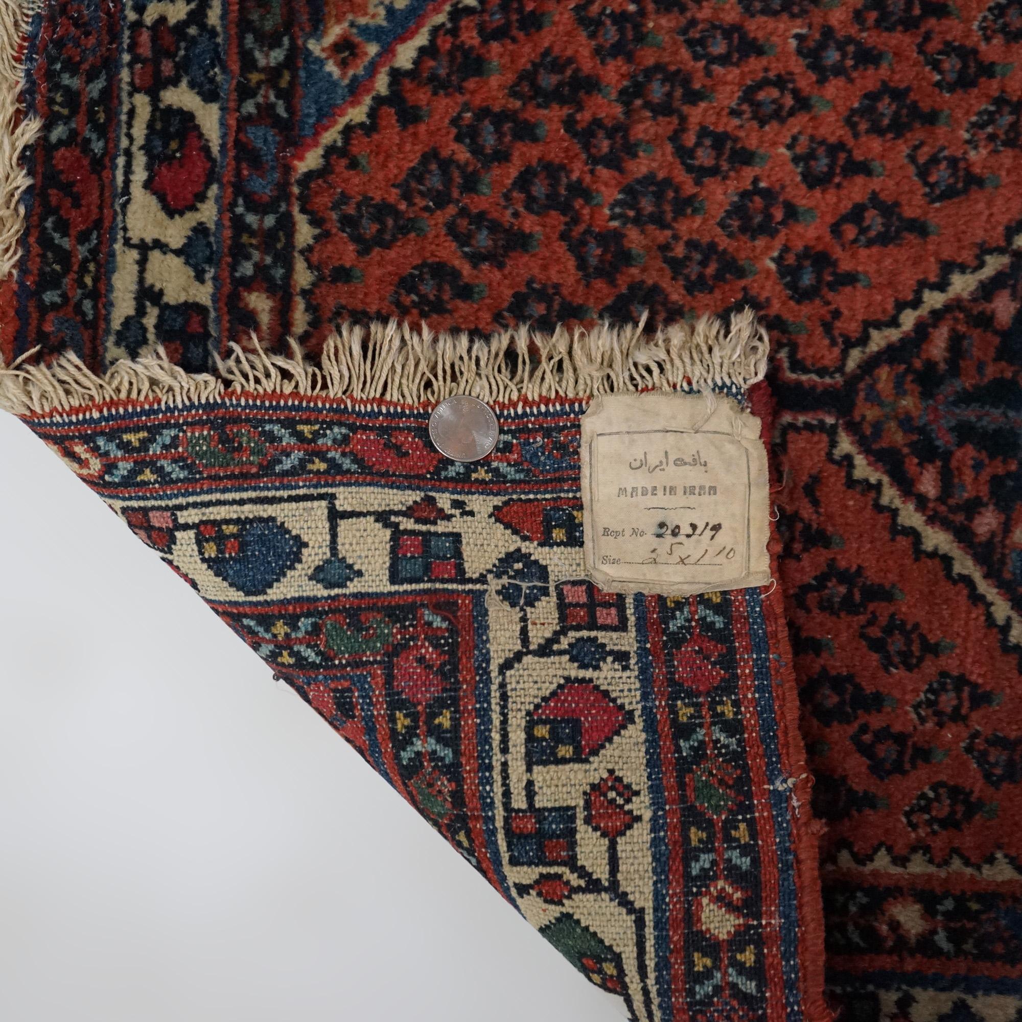 Antique Turkish Wool Oriental Rug Mat Circa 1920 1