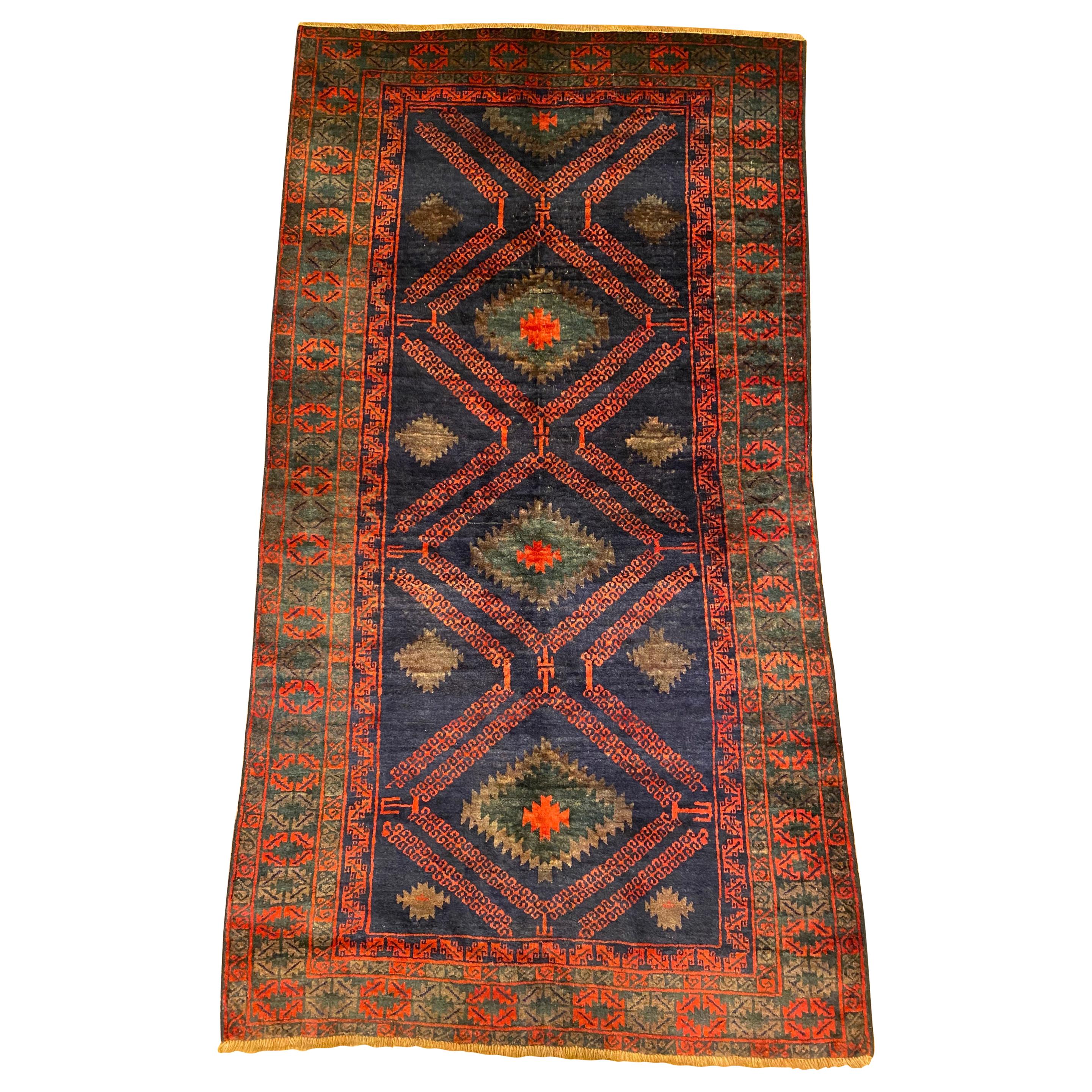 Antique Turkish Wool Rug For Sale