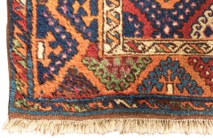 Antique Turkish Yoruk Rug, circa 1880  3'9 x 7'8