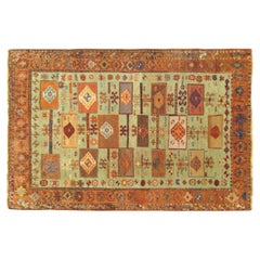 Antique Turkish Yuruk Oriental Carpet, in Small Size w/ Boxes