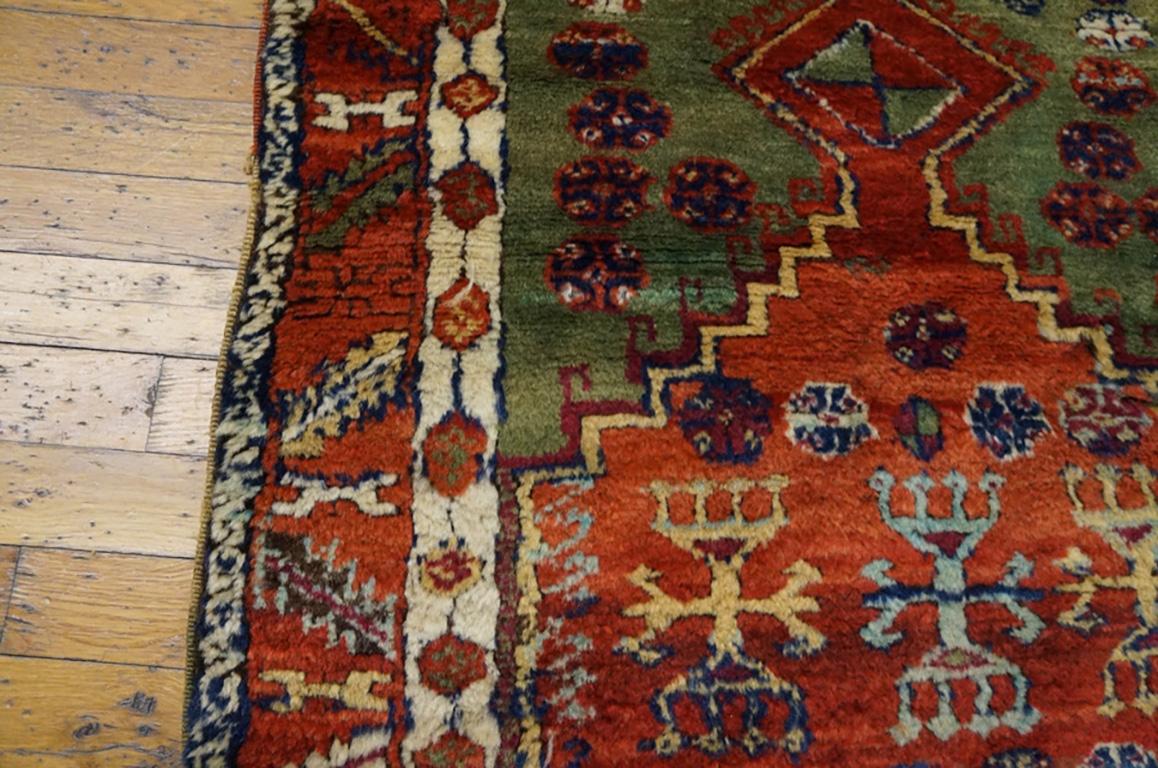 Late 19th Century Antique Turkish Yuruk Rug For Sale