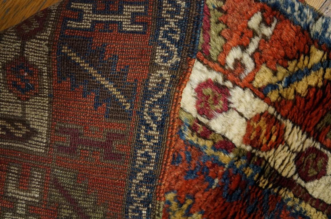 Wool Antique Turkish Yuruk Rug For Sale