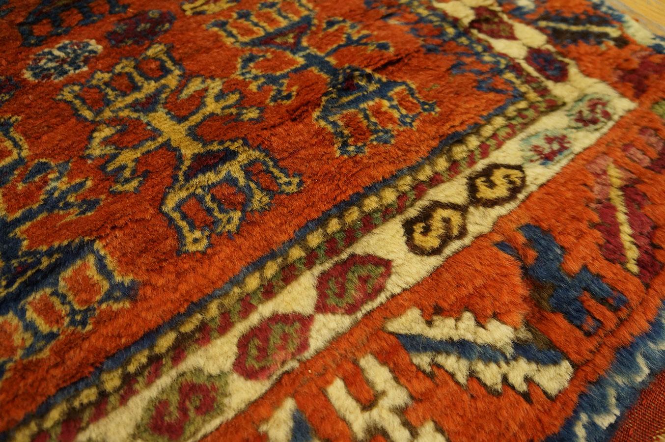 Late 19th Century Antique Turkish Yuruk Rug For Sale