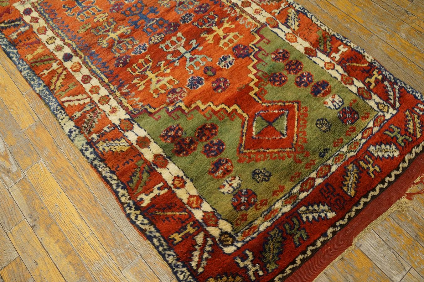 Wool Antique Turkish Yuruk Rug For Sale