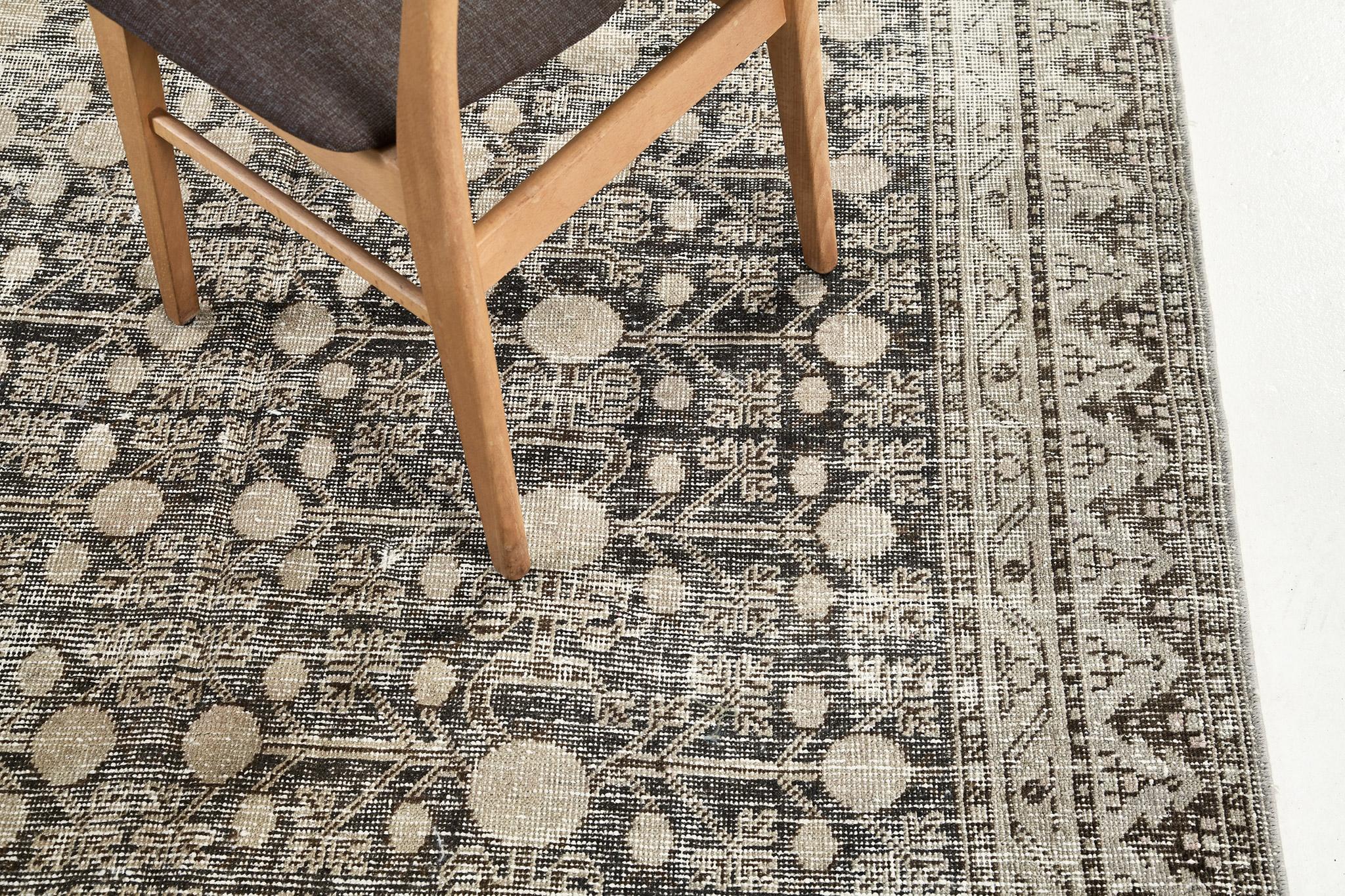 Wool Antique Turkistan Khotan Rug For Sale